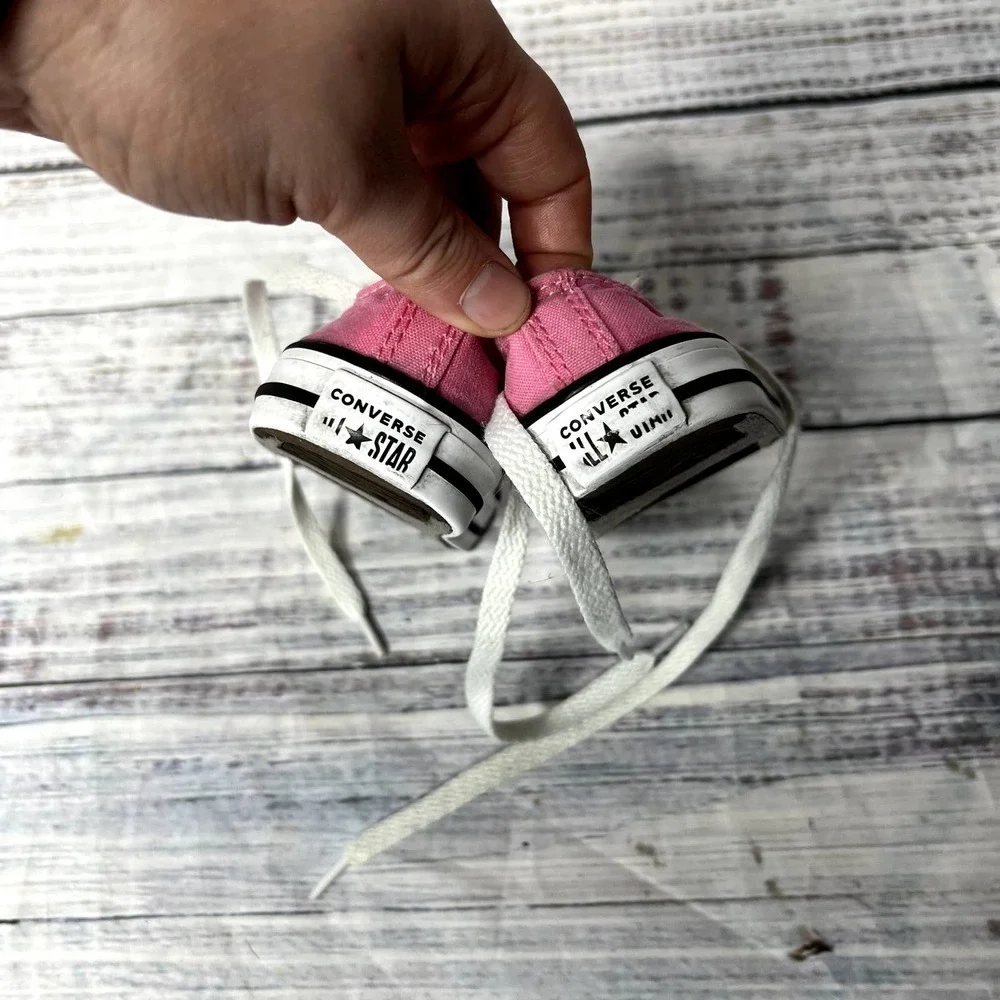 Converse Pink Low Top Toddler Sneakers Girls 6